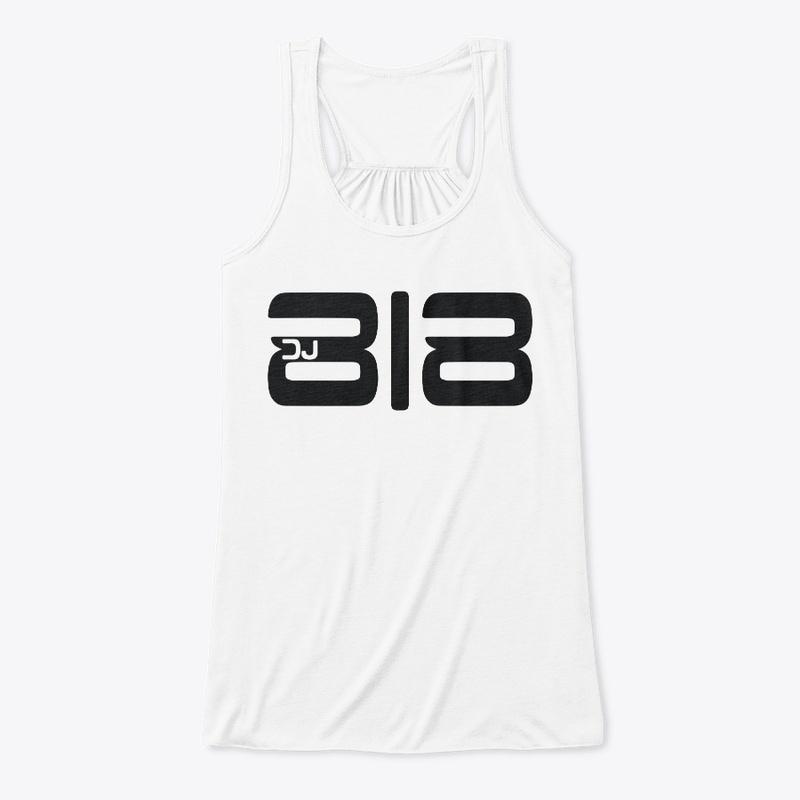 DJ 818 - Logo Design (Black)