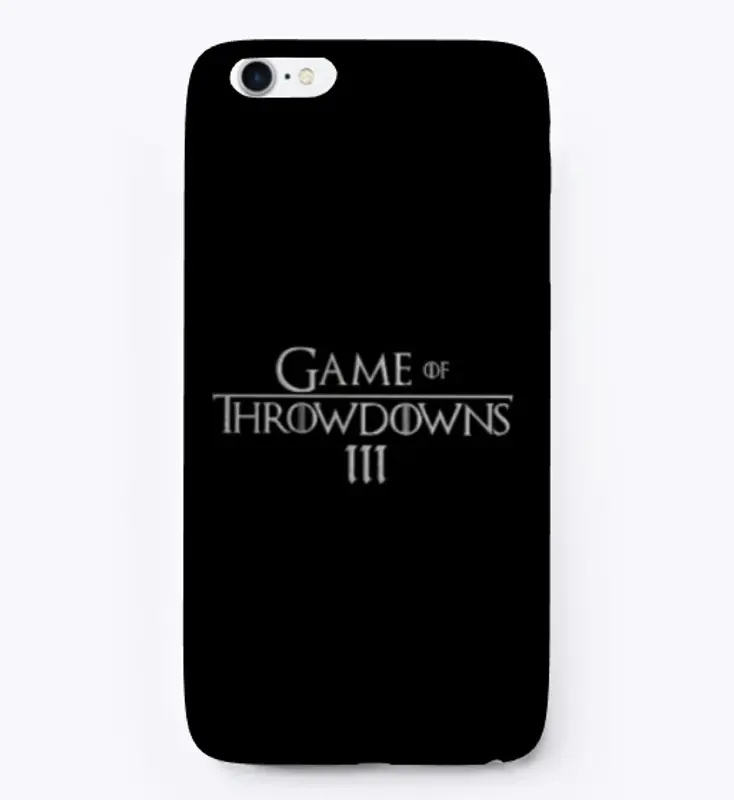 Game of Throwdowns III Official Merch